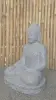 Product image 6 of the product “Seated Buddha made of Riverstone in Bhumisparsha - gesture of touching the earth. 61 cm height. ”